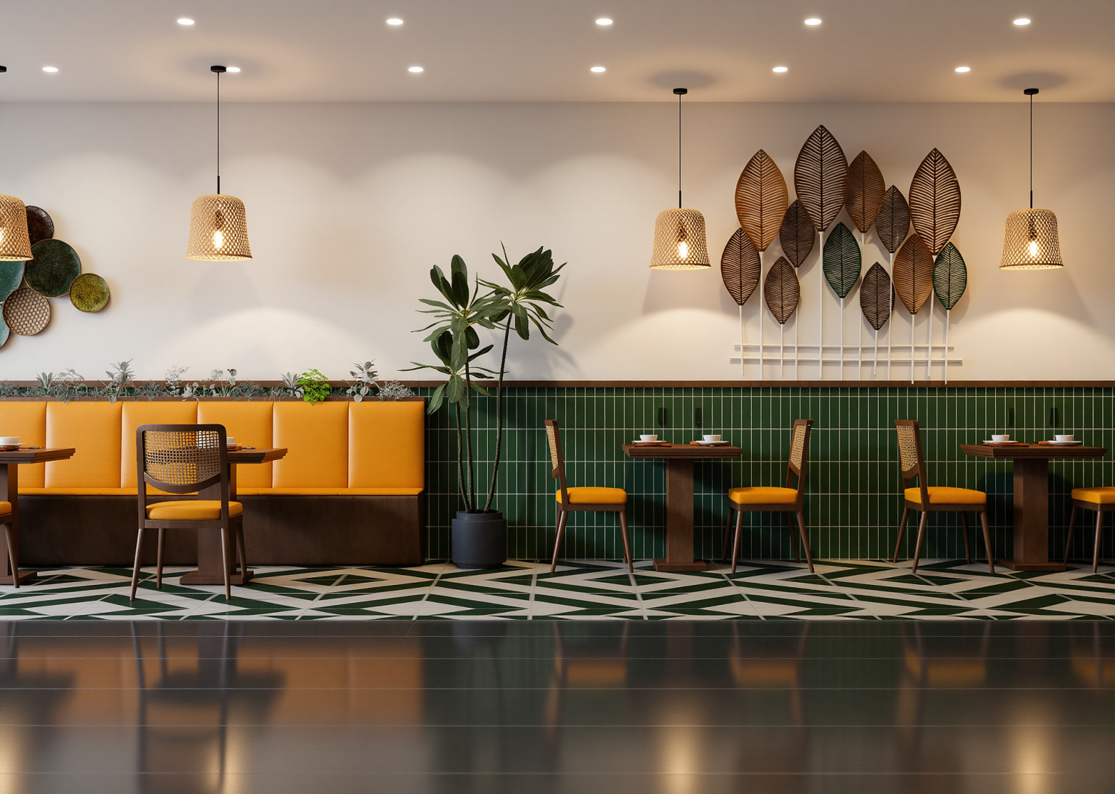 复古咖啡厅3D模型下载【ID:1214774075】