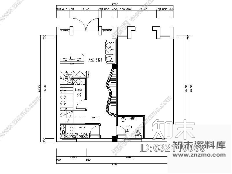 施工图上海某会所装饰施工图cad施工图下载【ID:632119065】