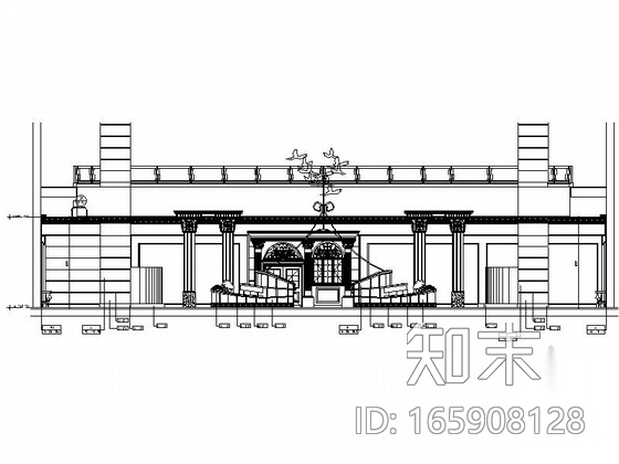 [迪拜]某豪华酒店大堂室内装修施工图施工图下载【ID:165908128】