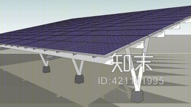 太阳冠层SU模型下载【ID:421181995】