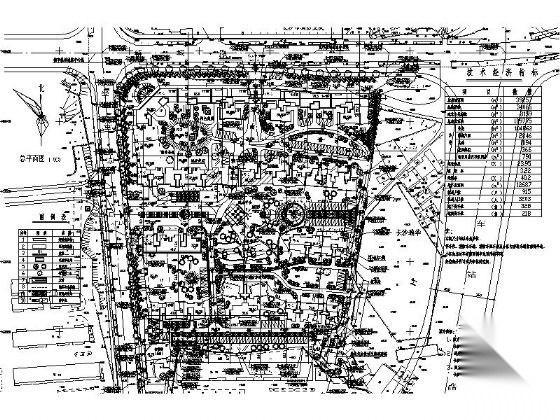 [长沙]某四季美景住宅区1#十六层商住楼建筑施工图（一梯...cad施工图下载【ID:167490150】