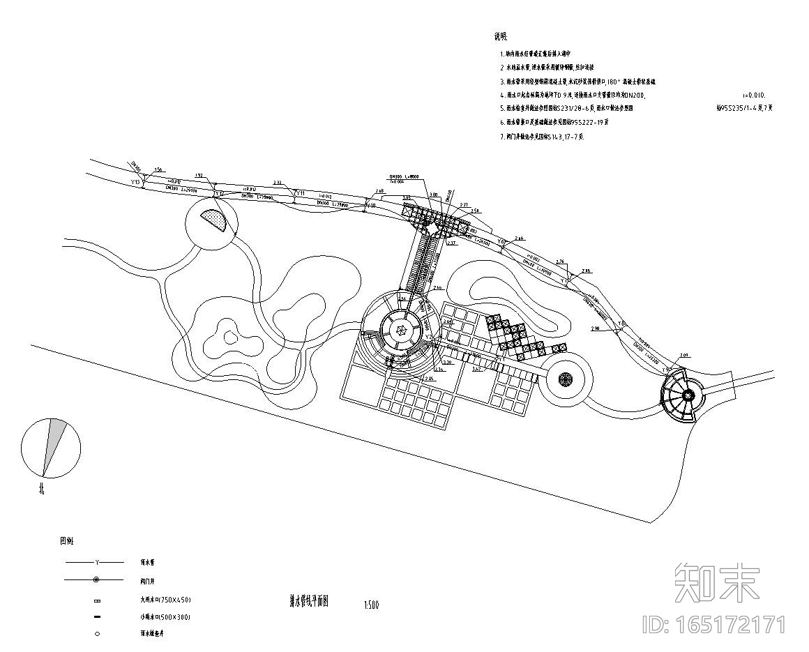 [北京]翠海明珠居住区景观结构施工图（方亭子、花池等）cad施工图下载【ID:165172171】