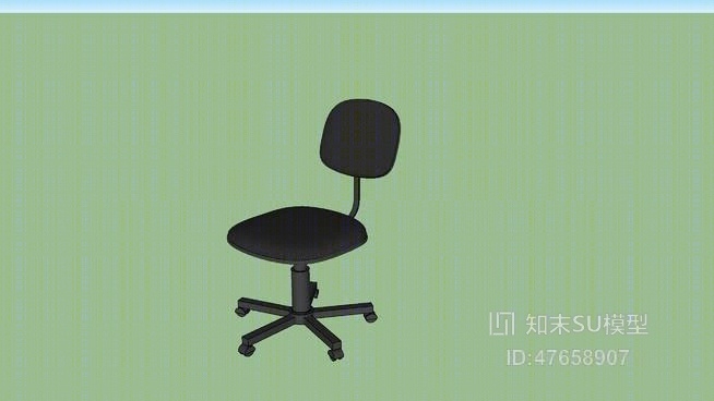 办公椅SU模型下载【ID:47658907】