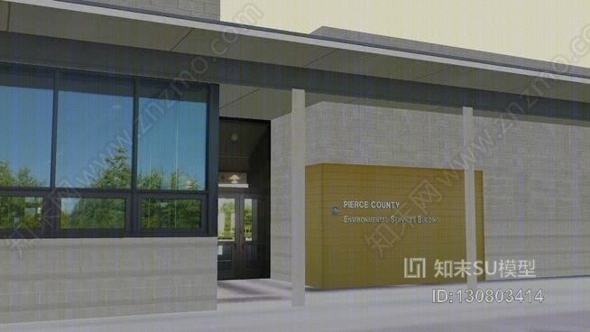 皮尔斯县环境服务局SU模型下载【ID:130803414】