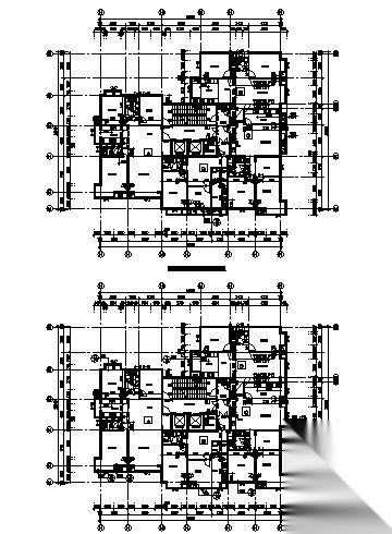 某二十四层建筑方案图cad施工图下载【ID:149848197】