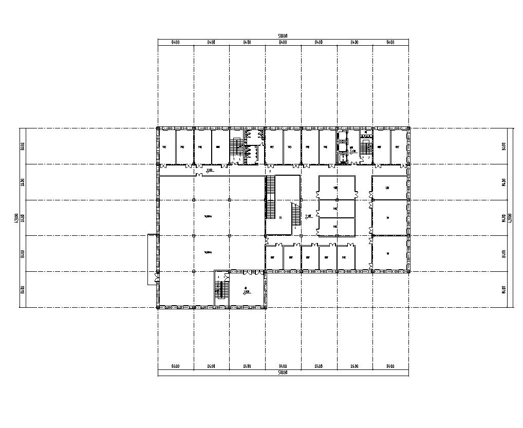 [上海]杨浦区创智天地精品酒店及公寓式建筑施工图设计cad施工图下载【ID:165621185】