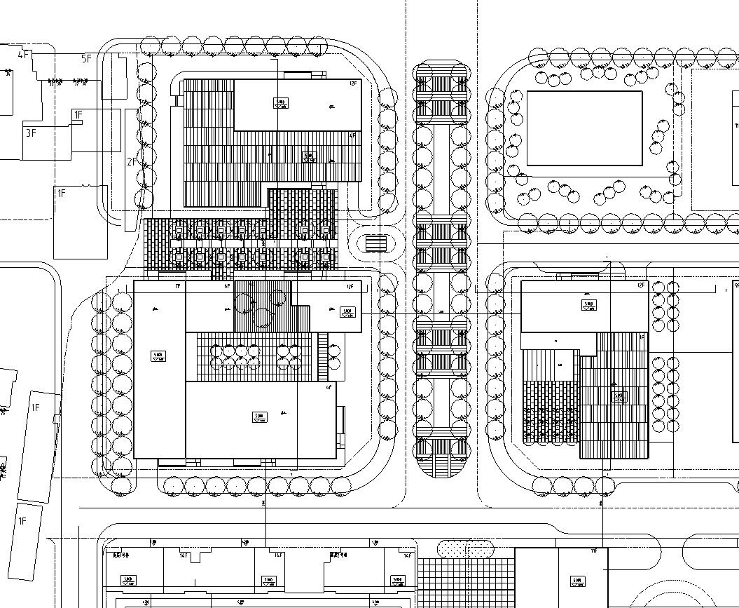 [上海]杨浦区创智天地精品酒店及公寓式建筑施工图设计cad施工图下载【ID:165621185】