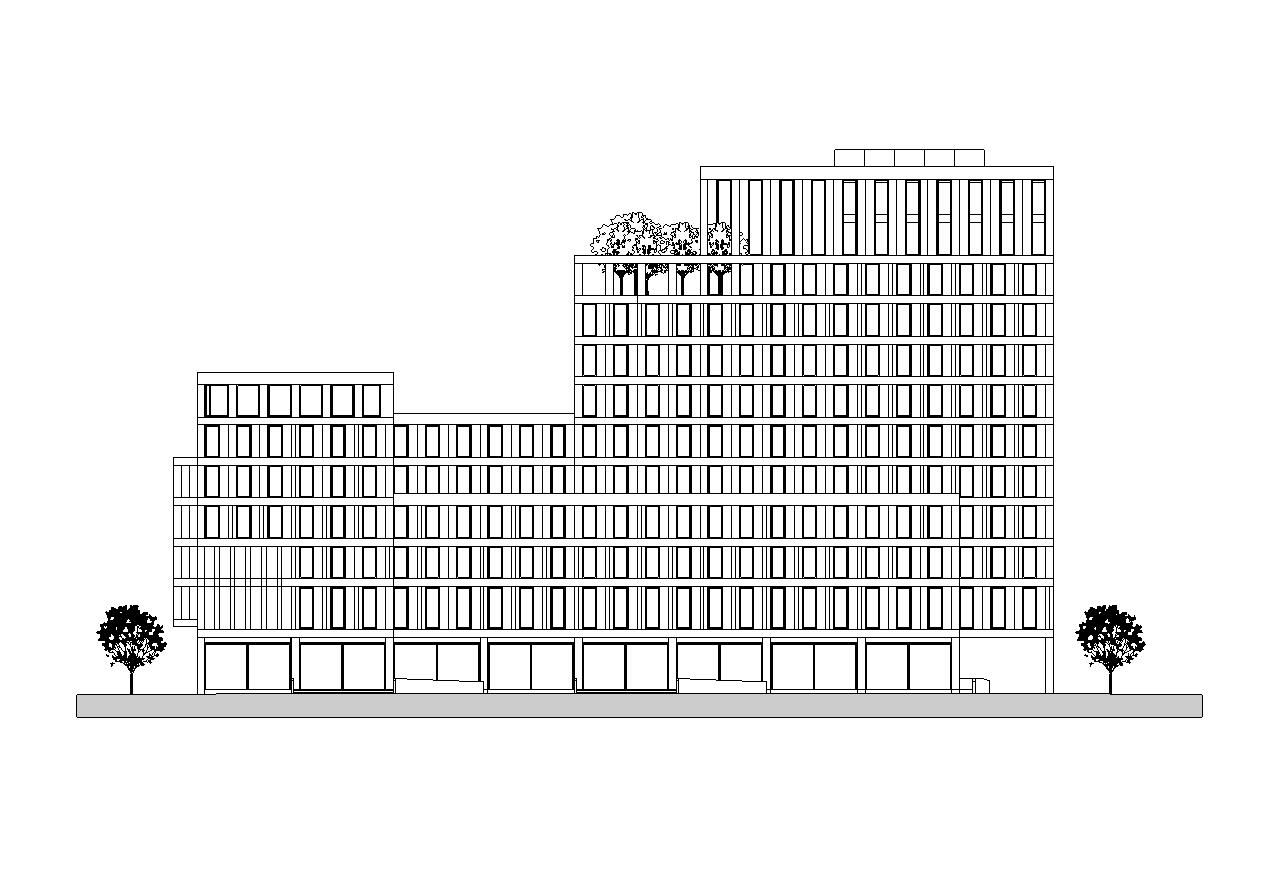 [上海]杨浦区创智天地精品酒店及公寓式建筑施工图设计cad施工图下载【ID:165621185】