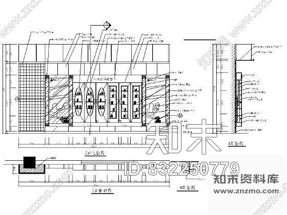 图块/节点移动厅业务销售区详图cad施工图下载【ID:832250779】