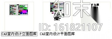 室内装修平立面家居人物图块施工图下载【ID:161821107】