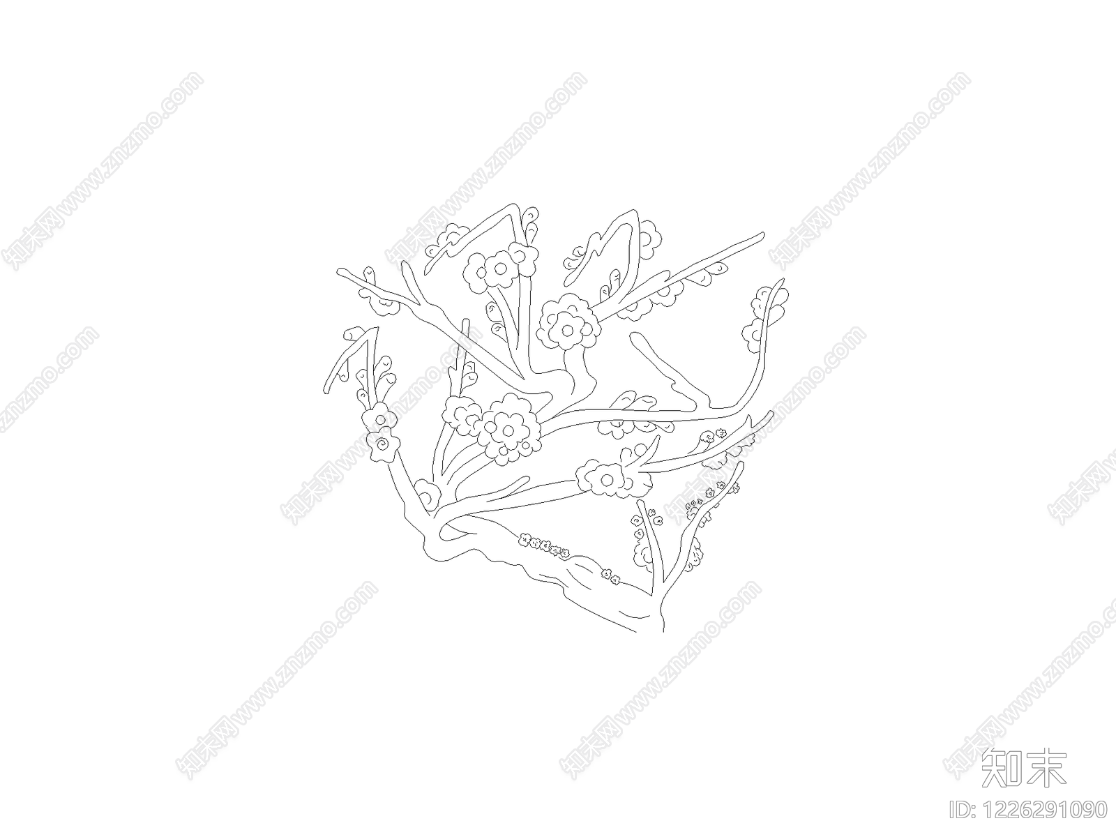 花cad施工图下载【ID:1226291090】