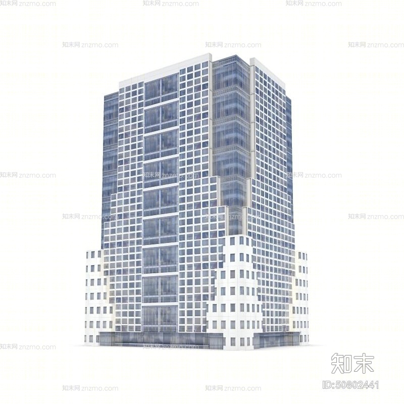 商业高层3D模型下载【ID:50802441】
