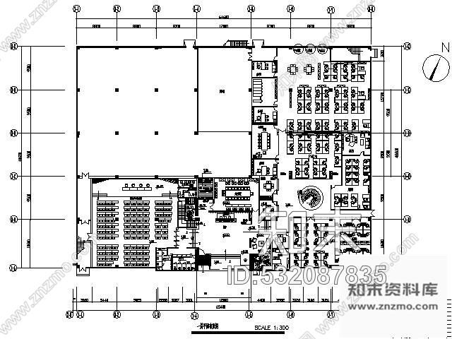 施工图广州某企业总部办公楼施工图含实景施工图下载【ID:532087835】