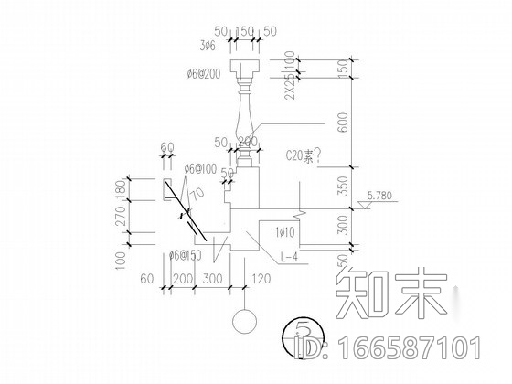 三层新农村小康家庭住宅结构施工图(含建施)cad施工图下载【ID:166587101】