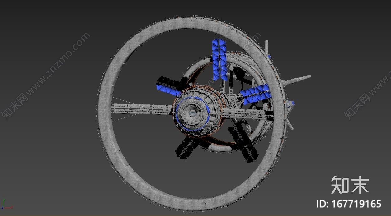 巴比奇站空间站宇宙空间站国际空间站CG模型下载【ID:167719165】