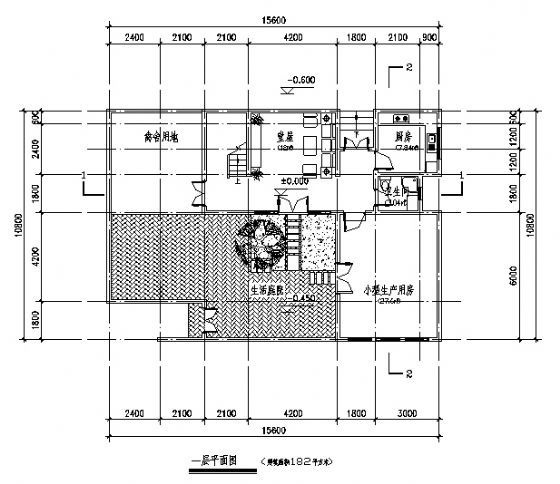 某三层小康农居住宅区近远期规划设计方案图（获奖作品）施工图下载【ID:164870195】