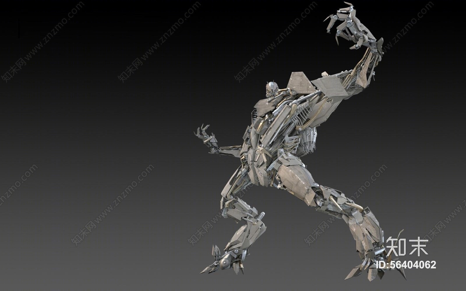 变形金刚机器人3D模型下载【ID:56404062】