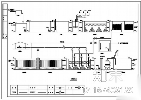 某乳品废水处理全套安装施工图cad施工图下载【ID:167408129】