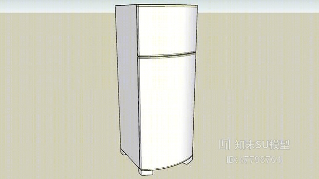 冰箱SU模型下载【ID:47798704】