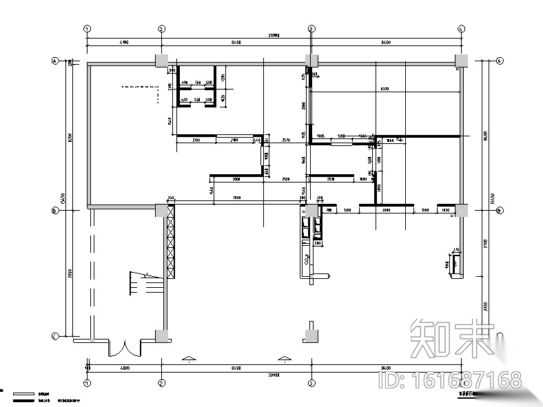 家具家私装饰品展厅设计施工图（附效果图）施工图下载【ID:161687168】