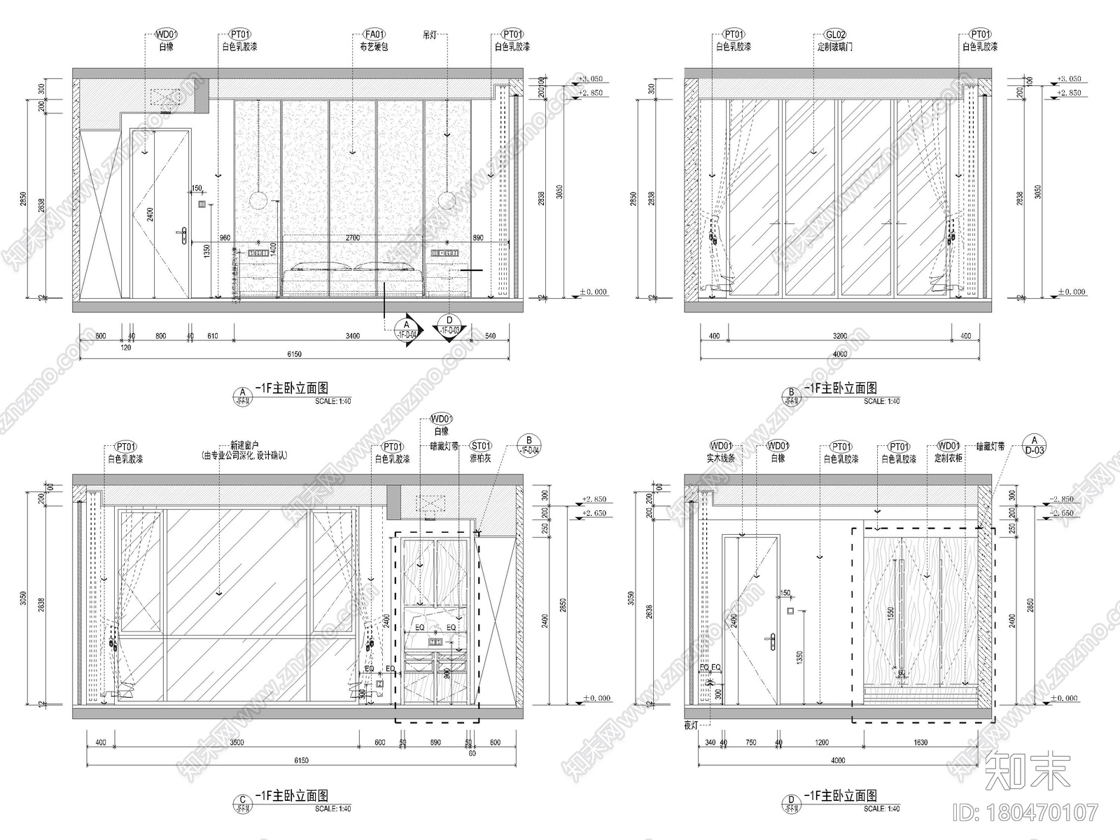 [海南]珊瑚宫殿900m²六居别墅施工图+3D模型施工图下载【ID:180470107】