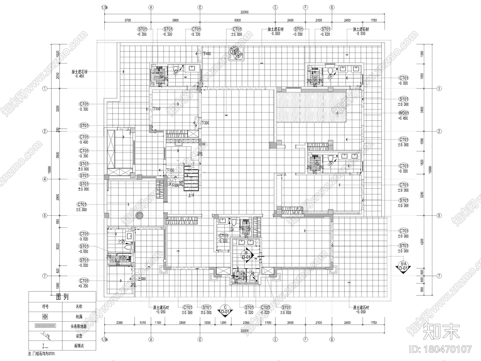 [海南]珊瑚宫殿900m²六居别墅施工图+3D模型施工图下载【ID:180470107】