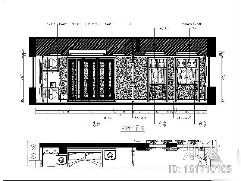 [泉州]全套欧式别墅设计施工图（含效果图）cad施工图下载【ID:161710105】