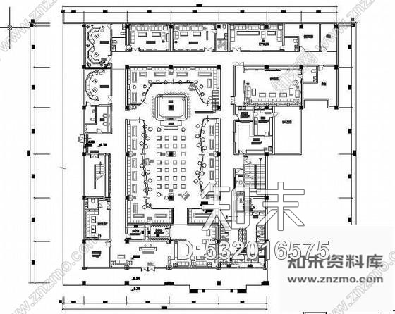 施工图重庆时尚酒吧室内装修图cad施工图下载【ID:532016575】