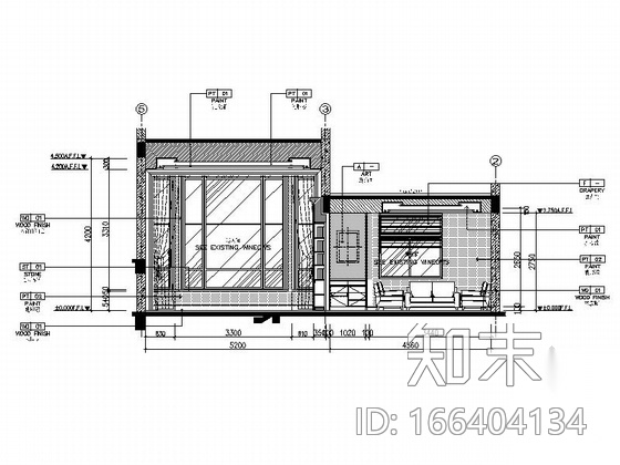 [深圳]现代高档精品双层别墅装修图（含效果）cad施工图下载【ID:166404134】