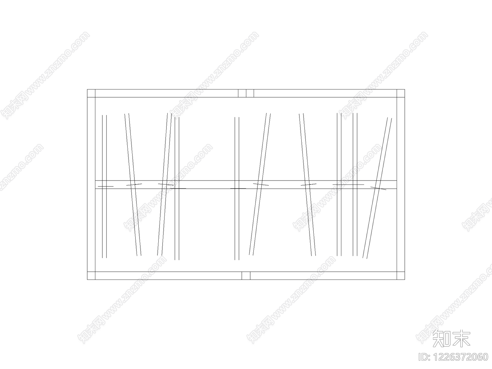 柜子cad施工图下载【ID:1226372060】