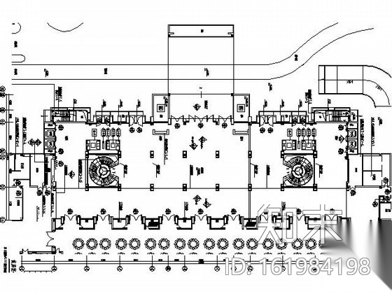 五星酒店首层宴会厅前厅施工图施工图下载【ID:161984198】