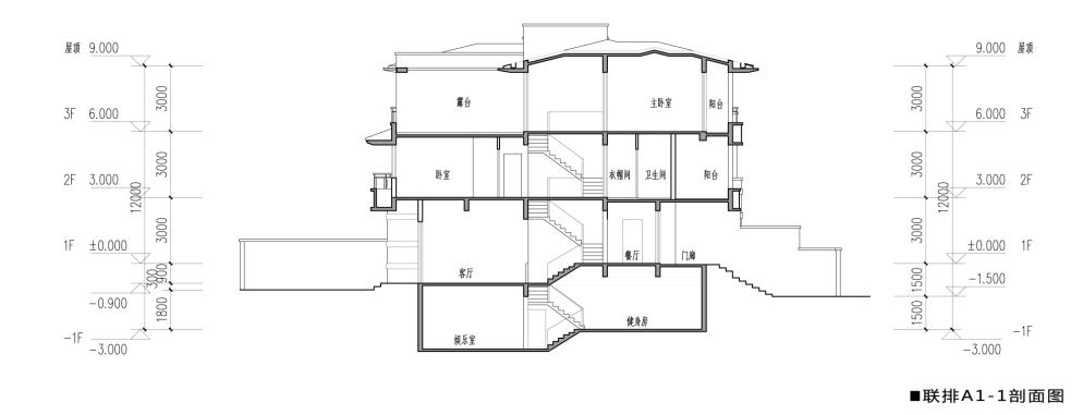 [广东]现代artdeco风格高层住宅及低层别墅建筑设计方...施工图下载【ID:165736147】