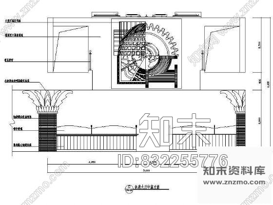 图块/节点某桑拿中心立面装饰图cad施工图下载【ID:832255776】