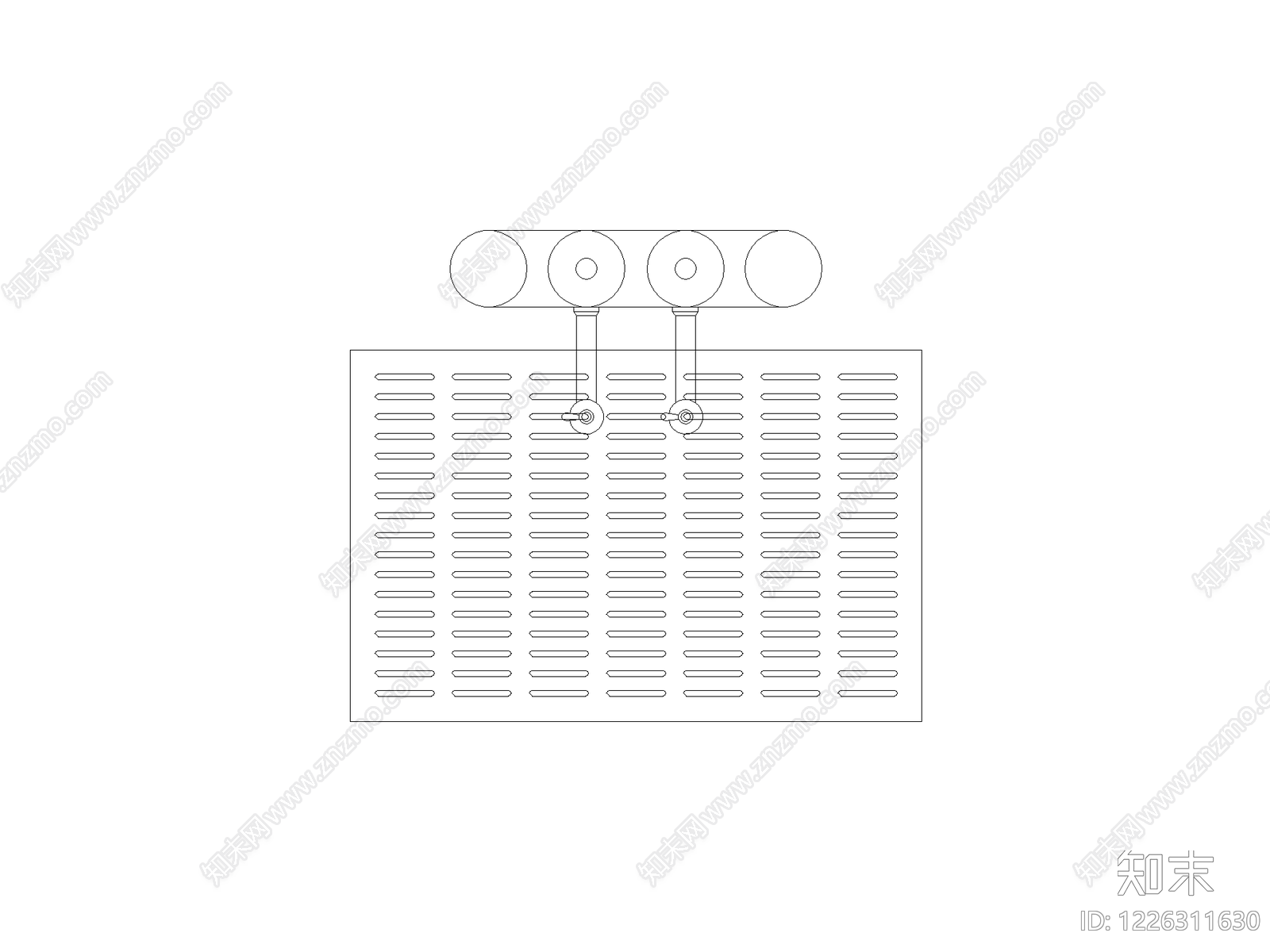 五金管件cad施工图下载【ID:1226311630】