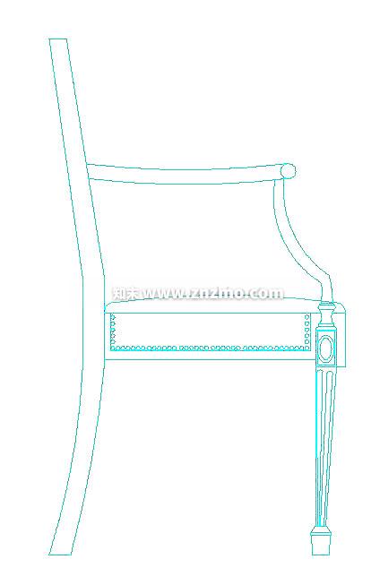 餐椅cad施工图下载【ID:177111111】