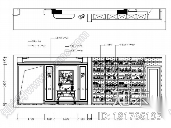 [重庆]知名建筑学院工作室设计简欧豪华家居室内施工图施工图下载【ID:181766195】