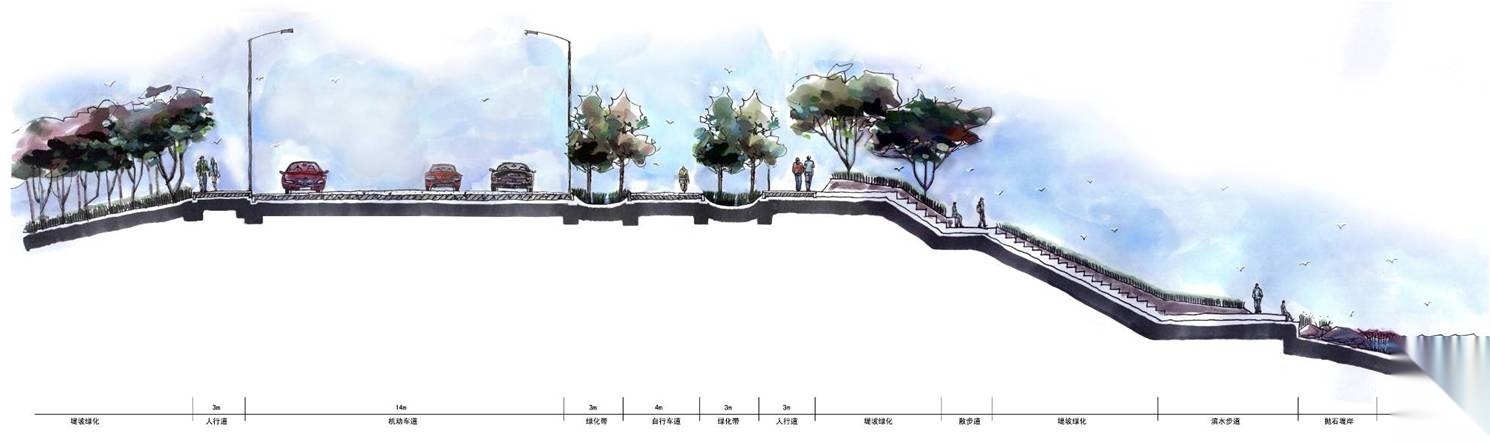 [河北]“都市后花园”生态旅游城市景观规划设计cad施工图下载【ID:161056190】