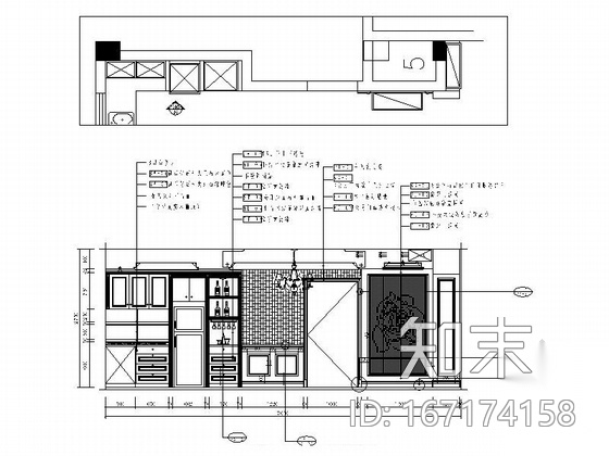 精致奢华欧式三居室样板房室内装修图（含效果）cad施工图下载【ID:167174158】