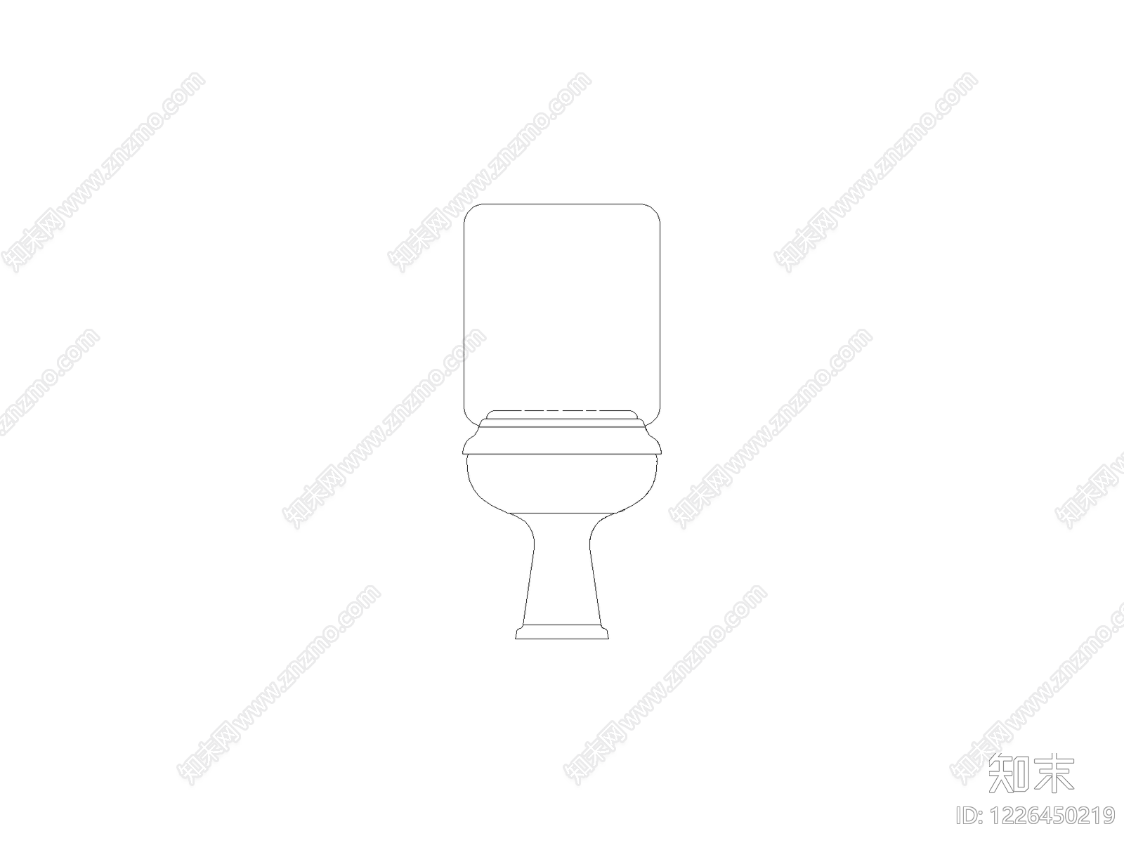 卫浴设施cad施工图下载【ID:1226450219】
