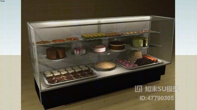 展示架SU模型下载【ID:47790305】