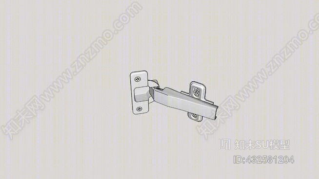 隐藏铰链SU模型下载【ID:432581204】