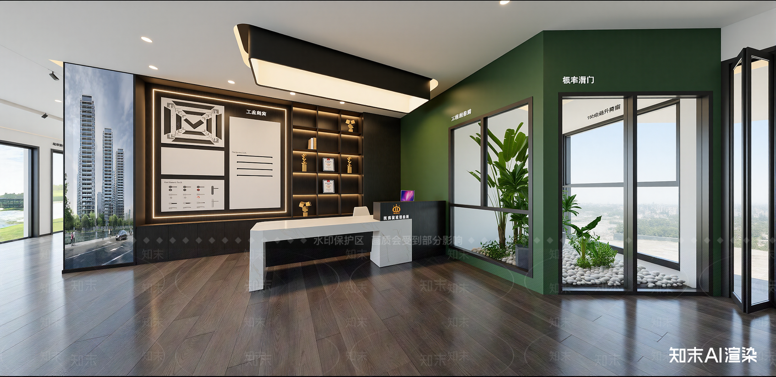 商场SU模型下载【ID:1215941012】