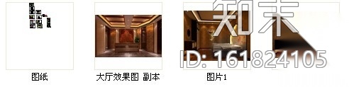 泰式风格美容养生会所装修施工图（含效果）cad施工图下载【ID:161824105】