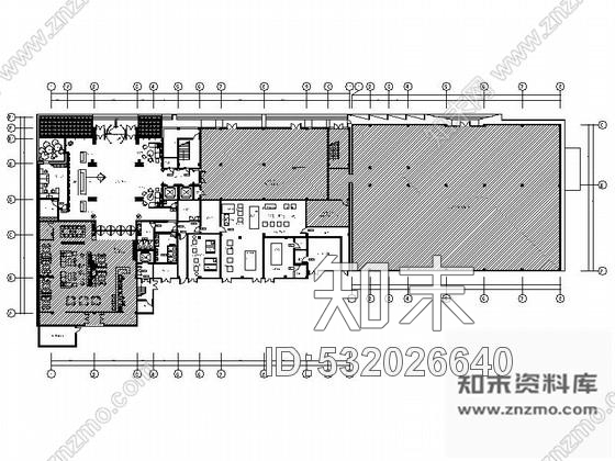 施工图北京简约欧式酒店改造项目装修CAD施工图含效果图cad施工图下载【ID:532026640】