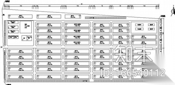 某电镀工业园规划平面图施工图下载【ID:166540112】