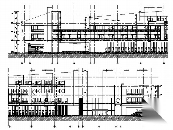 [上海]嘉定区某四层精品酒店建筑施工图cad施工图下载【ID:167241128】