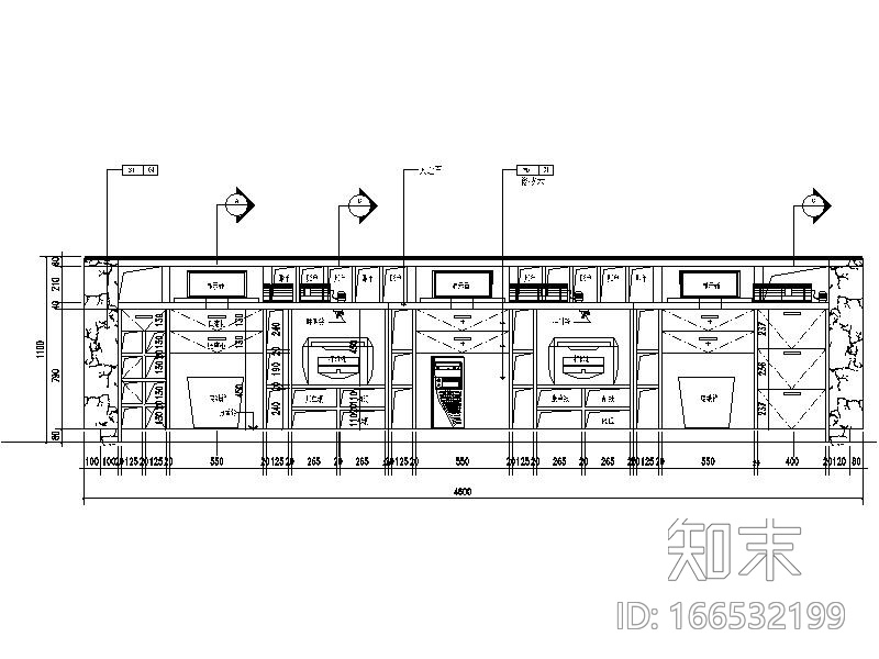 木饰面与人造石台面节点施工图下载【ID:166532199】