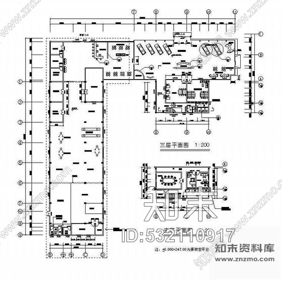 施工图某奇瑞汽车专卖店设计施工图cad施工图下载【ID:532110917】