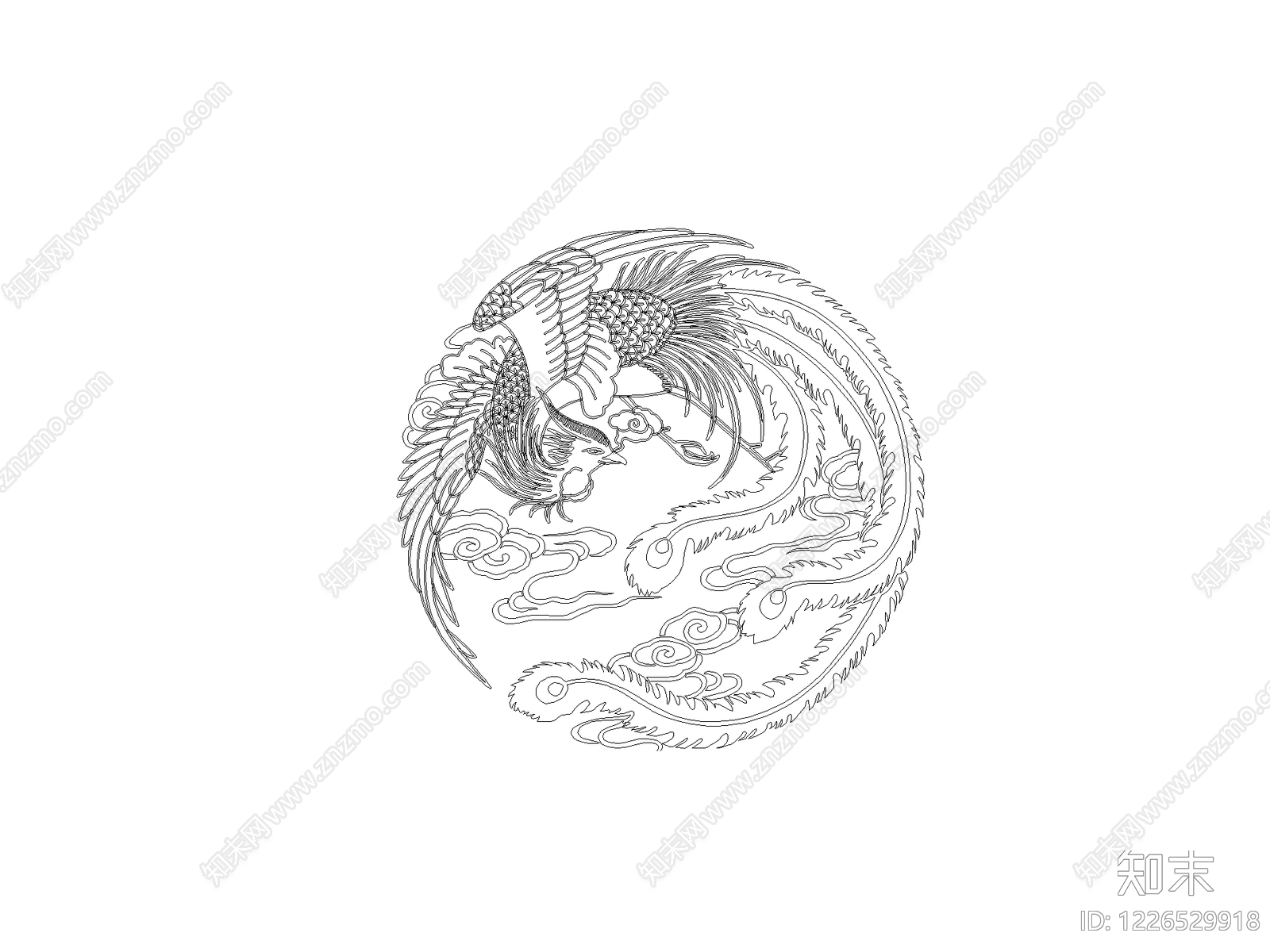 雕塑装饰构件CAD图纸