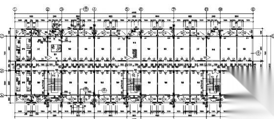 某职工六层公寓建筑施工图cad施工图下载【ID:149852135】